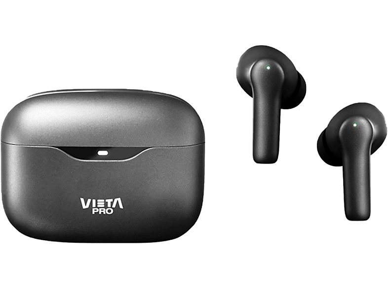 Auriculares True Wireless - Vieta Pro Bone, Conducción Ósea, IPX 6, Hasta 8  hs, Negro