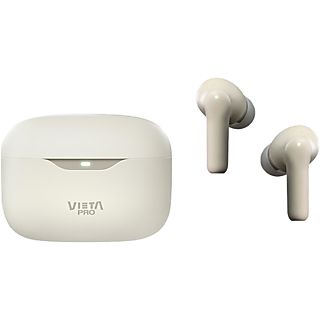 Auriculares True Wireless - Vieta Pro Mute 2, ANC-35db, Dual Pairing, Voice Assistant, 22 h, Blanco