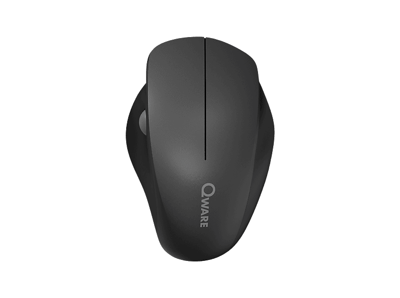 Qware Luton Souris Sans Fil Noir