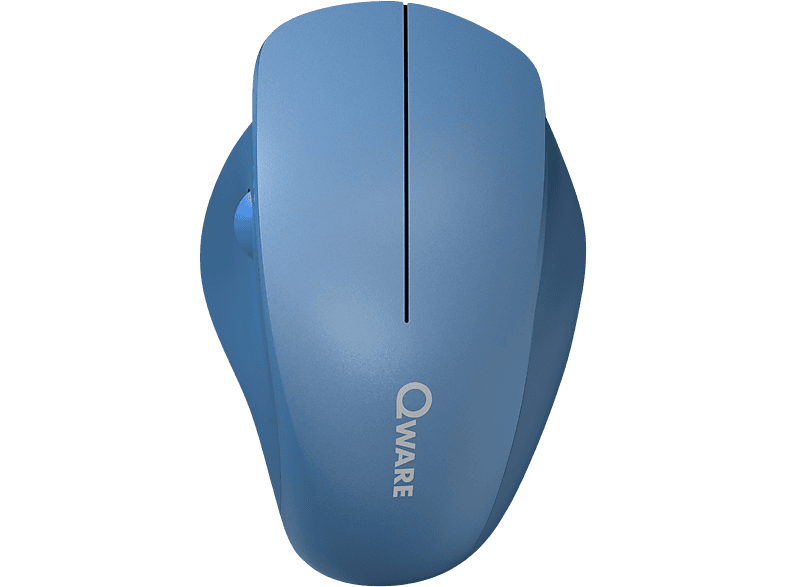 QWARE Draadloze muis Luton Blauw (PCM-250BU) | MediaMarkt