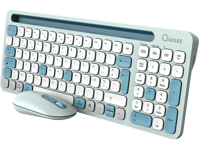 Qware clavier et souris sans fil Nottingham, qwerty