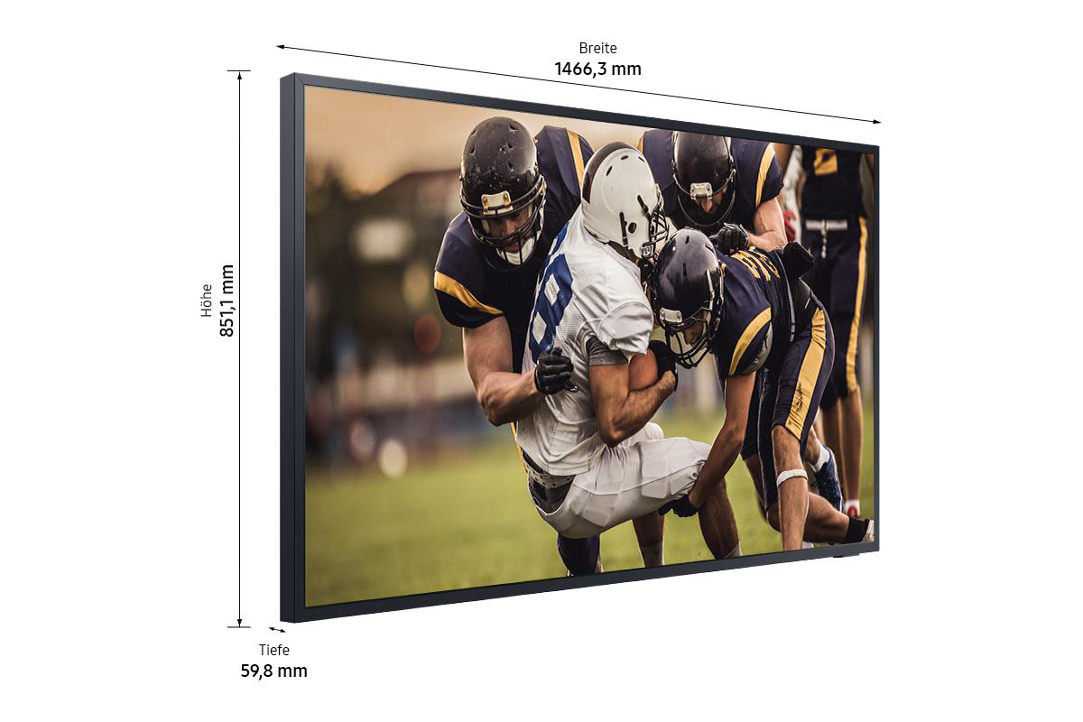 SAMSUNG GQ65LST7TGU QLED TV (Flat, 65 Zoll / 163 cm, QLED 4K, SMART TV, Tizen)