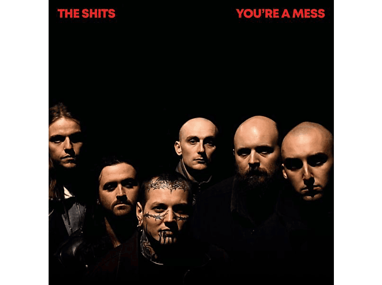The Shits - YOU\'RE A MESS (Red Vinyl LP)  - (LP + Download)