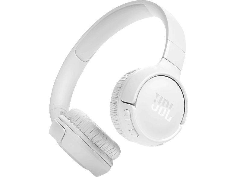 JBL Tune 520BT, Over-ear Kopfhörer Bluetooth Weiß
