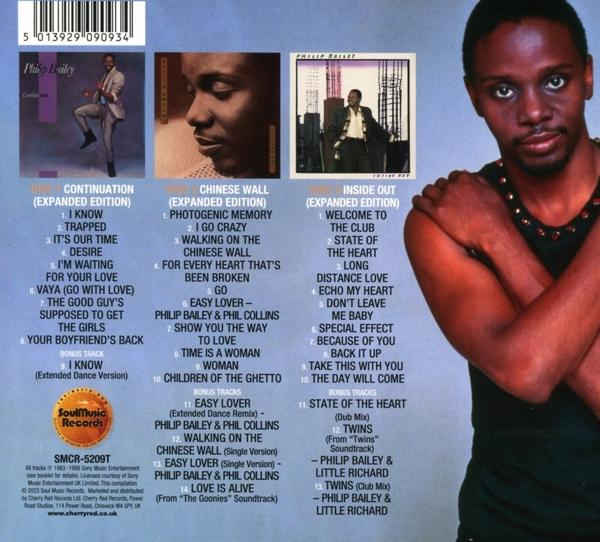 Philip Bailey - The Columbia Recordings 1983-1988 (3CD Digipak)  - (CD)
