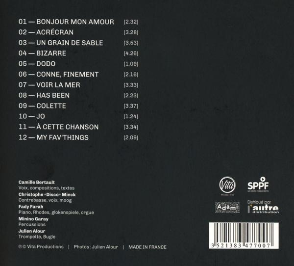 Camille Bertault - Bonjour Mon Amour  - (CD)