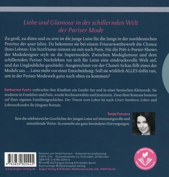 Tanja Fornaro - Der Traum vom Leben  - (MP3-CD)