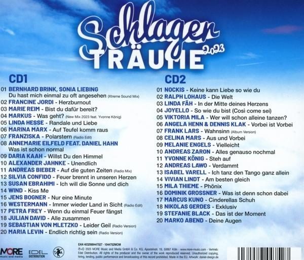 VARIOUS - Schlagerträume 2023  - (CD)