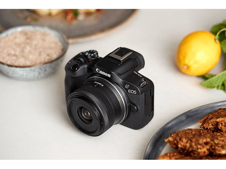 CANON EOS R50 + RF S 18-45MM IS KIT Fotoğraf Makinesi Fiyat