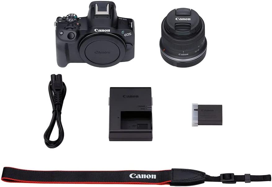CANON EOS R50 + RF S 18-45MM IS KIT Fotoğraf Makinesi Fiyat