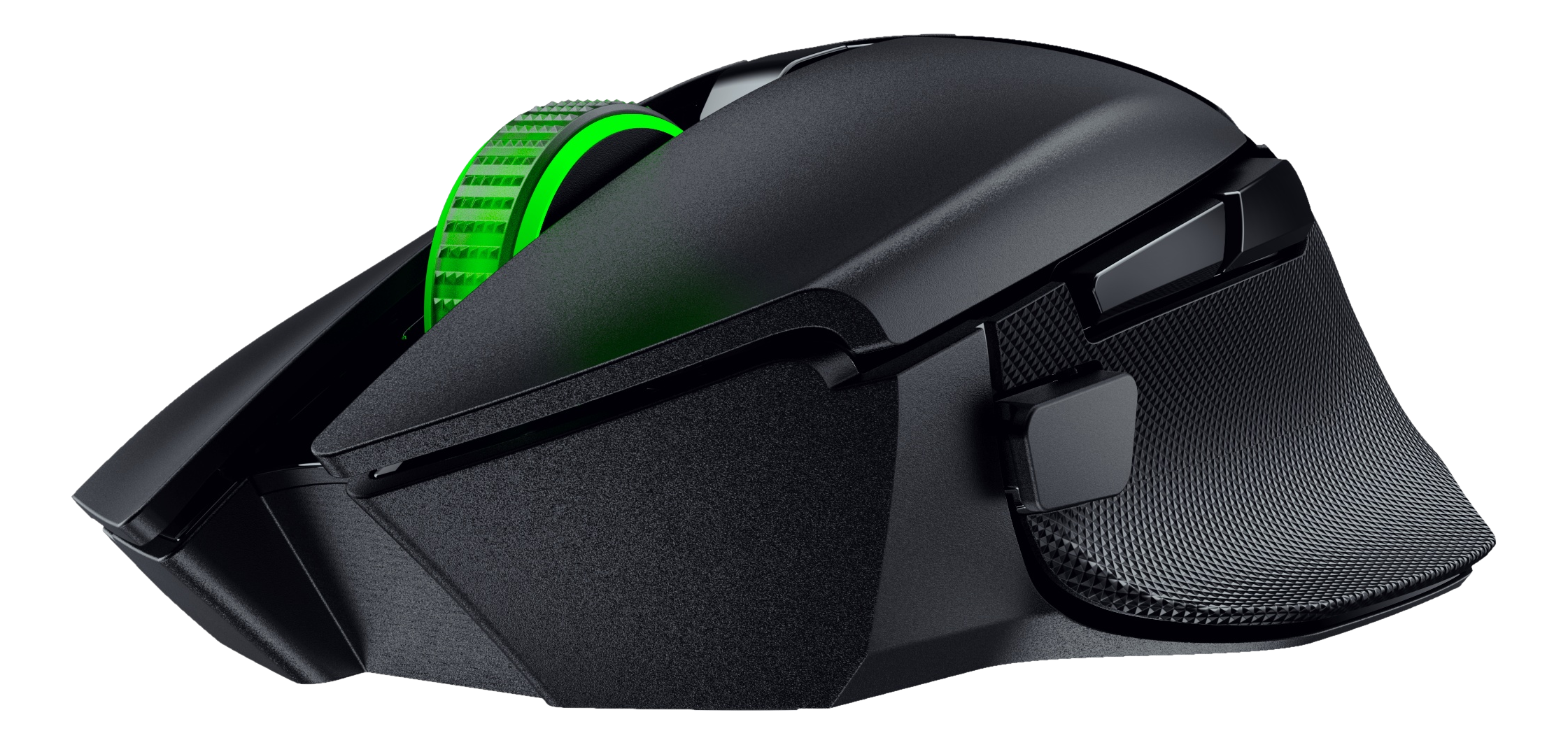 RAZER Basilisk V3 X HyperSpeed - Mouse da gaming, Senza cavi, Ottica con LED, 18000 dpi, Nero