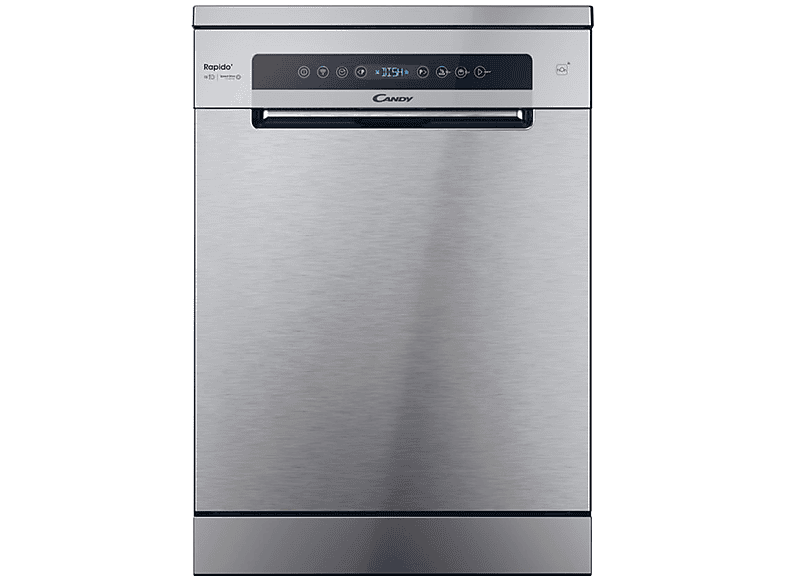 LAVASTOVIGLIE Libera installazione (FS) CANDY CF 5C7F1X, Programmi 8, Dimensioni: L 59,7 cm, A 85 P 59,8 Rumorosità 47 dB(A), Consumo di acqua 9,5 l, Classe C