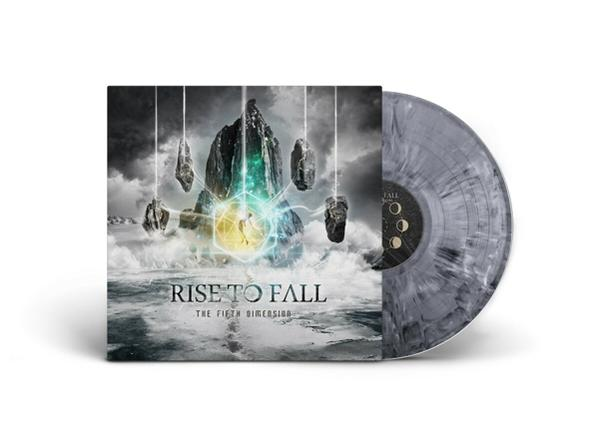 Rise To Fall - The Fifth Dimension (Black/White Marbled)  - (Vinyl)