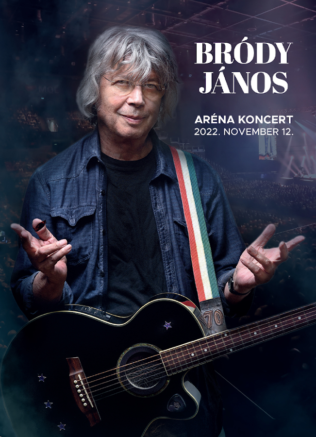 Bródy János | Aréna Koncert (2022. november 12.) (DVD) | MediaMarkt