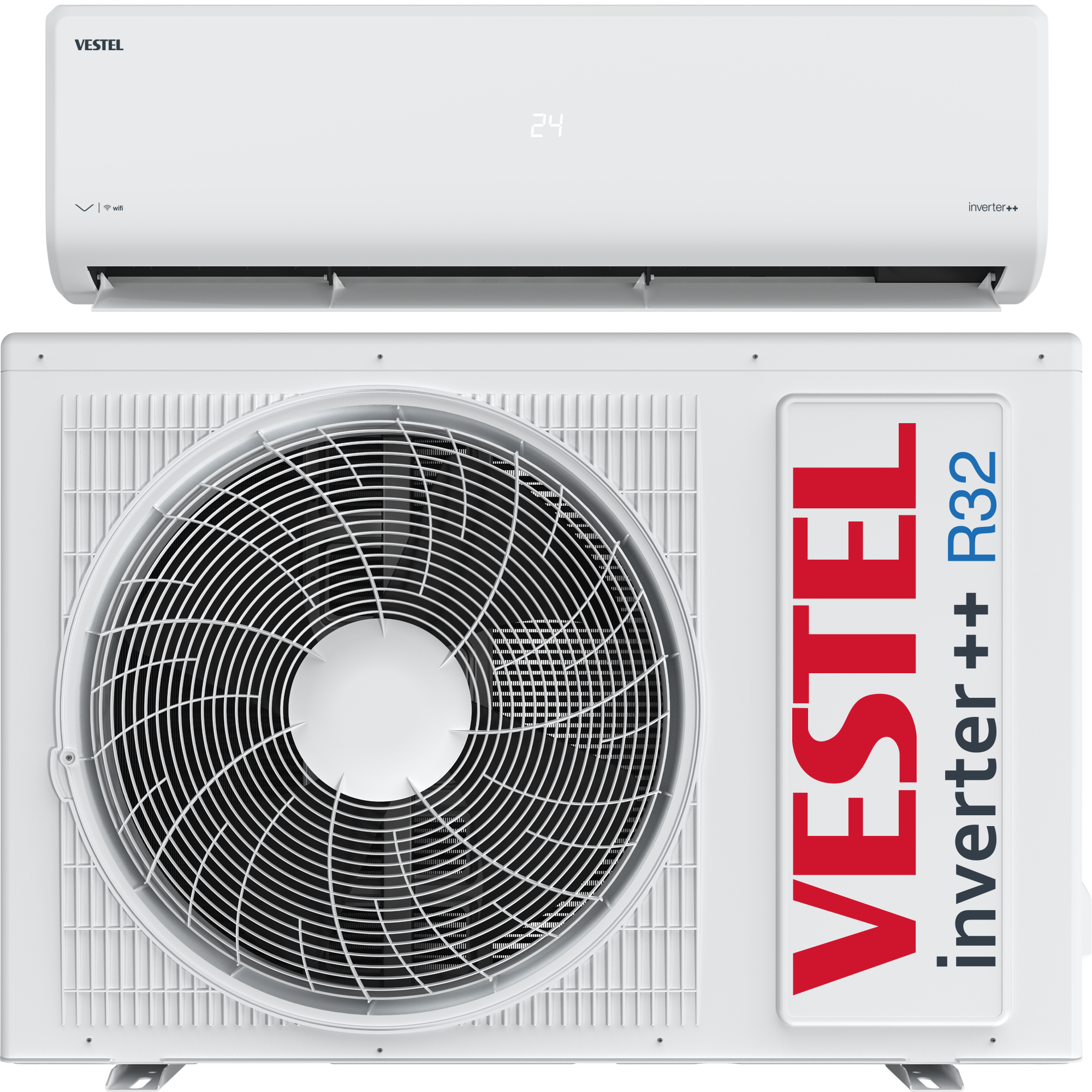 VESTEL Vega Plus Interter 242 A++ 24000 BTU Duvar Tipi Inverter WIFI Klima