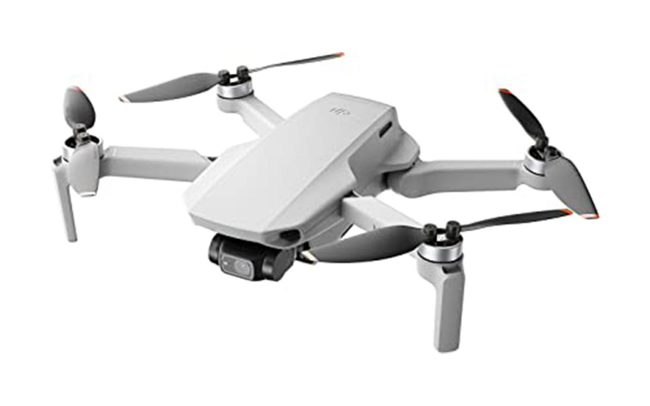 DJI Mini 2 Fly More Combo Drohne, Hellgrau