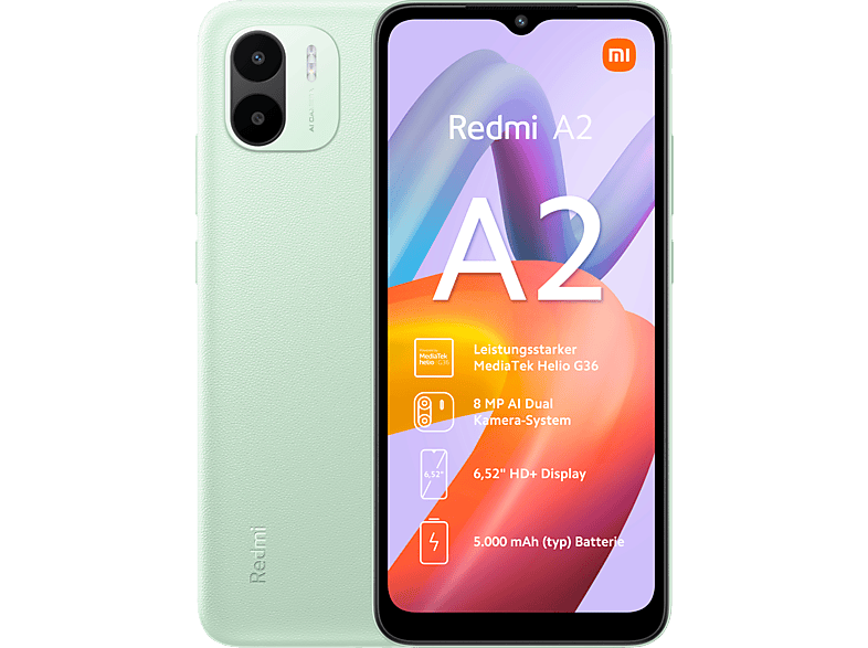 Light Redmi SIM Dual GB 32 A2 Green XIAOMI