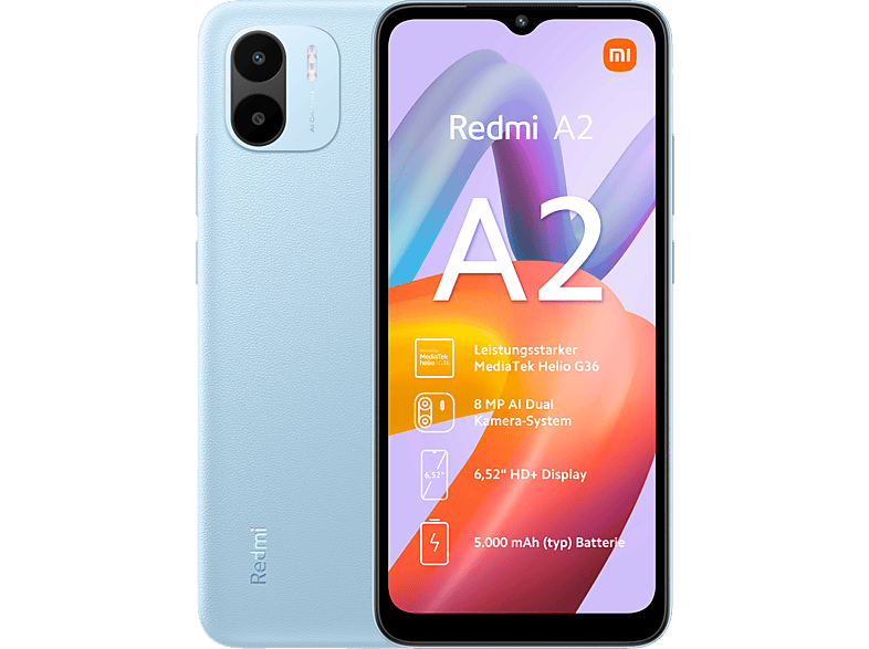 XIAOMI SIM Blue Light GB A2 32 Dual Redmi
