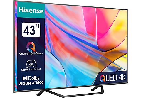 QLED TV HISENSE 43A7KQ QLED TV (Flat, 43 Zoll / 109 cm, UHD 4K, SMART TV,  VIDAA U6) | MediaMarkt