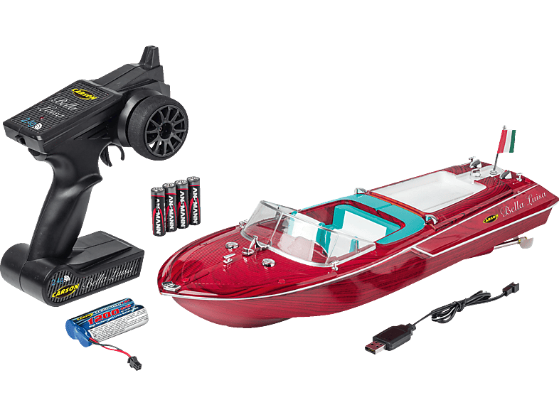 CARSON Bella 2.4G RTR Spielzeugboot, 100% Mehrfarbig R/C Luisa