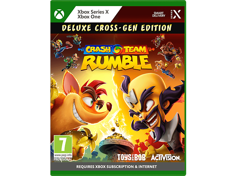 Activision Crash Team Rumble Deluxe Cross-gen Edition Uk Xbox One/xbox Series X