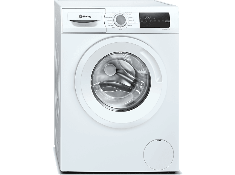 Lavadora carga frontal  Bosch WAN24268ES, 8 kg, 1200 rpm, 14 programas,  AllergyPlus, Blanco