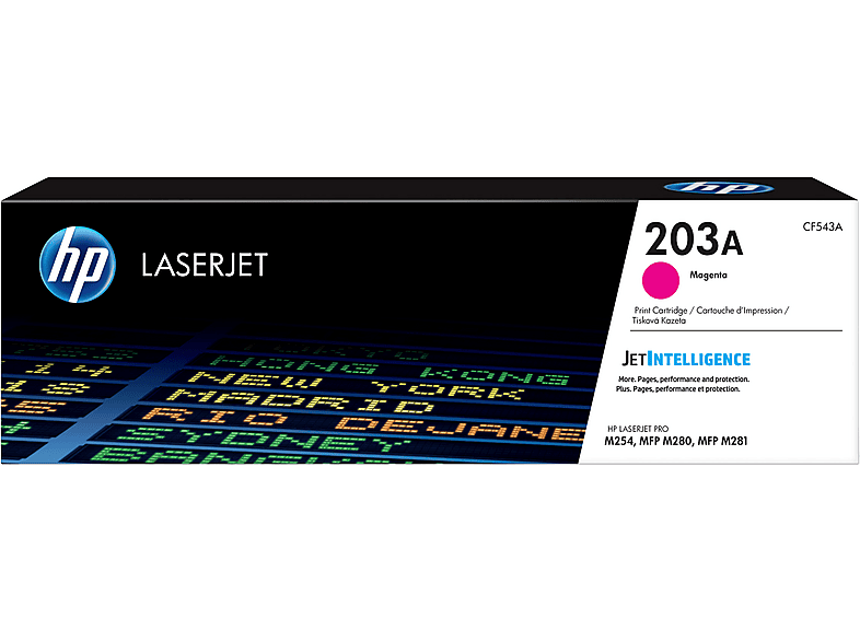 HP 203A, magenta (CF543A); Tonerpatrone