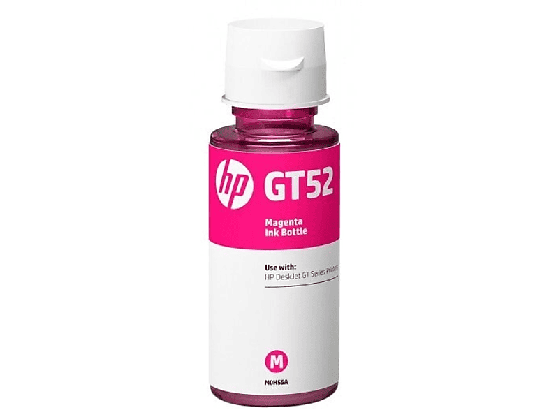 Butelka z oryginalnym purpurowym atramentem HP GT52 – zdjęcie 2