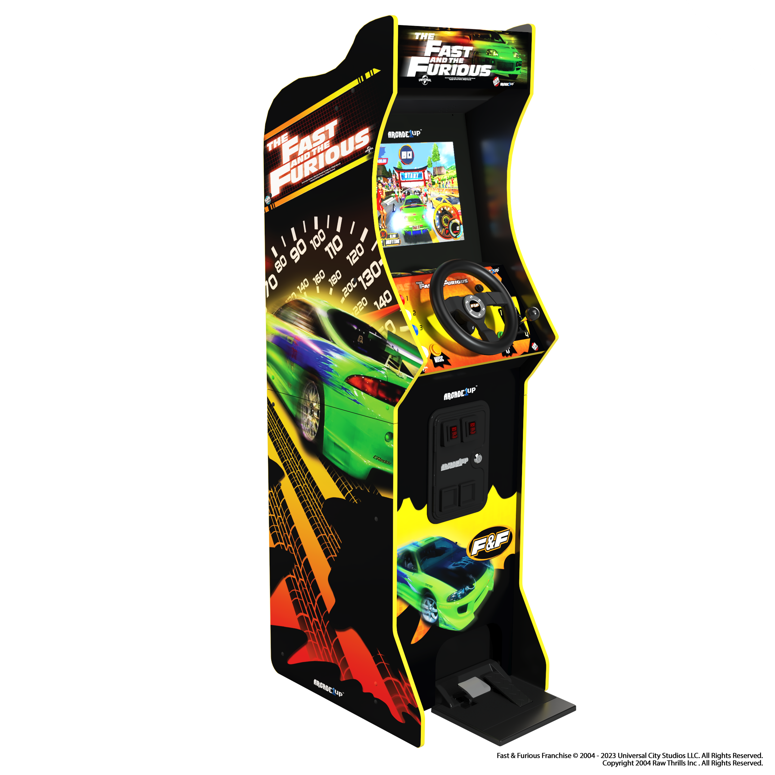Spielautomat mit Fast & Furious-Branding.