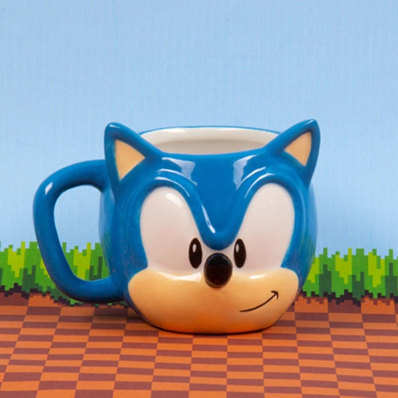 FIZZ CREATIONS Sonic - Tasse & Puzzle Set (Mehrfarbig)