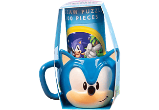 FIZZ CREATIONS Sonic - Set composto da tazza e puzzle (Multicolore)