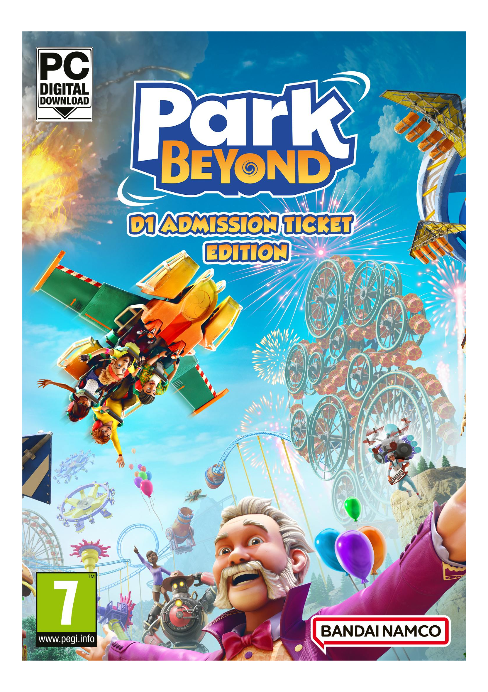Park Beyond: D1 Admission Ticket Edition (Code in a Box) - PC - Tedesco, Francese, Italiano
