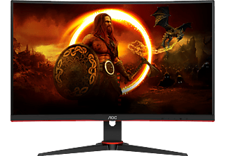 Aoc C27g2ze/Bk - Gaming Monitor, 27 ", Full-Hd, 240 Hz, Schwarz/Rot