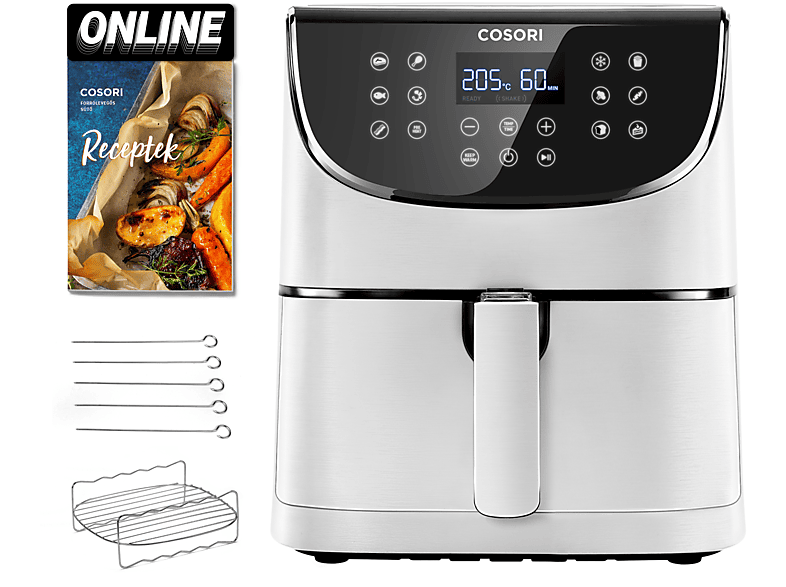 COSORI CP158-AF-RXW Premium Air Fryer, fehér