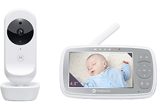 MOTOROLA VM44 HD WIFI Videós babaőr 4,3" színes kijelzővel és okostelefon applikációval, hőmérséklet kijelzés