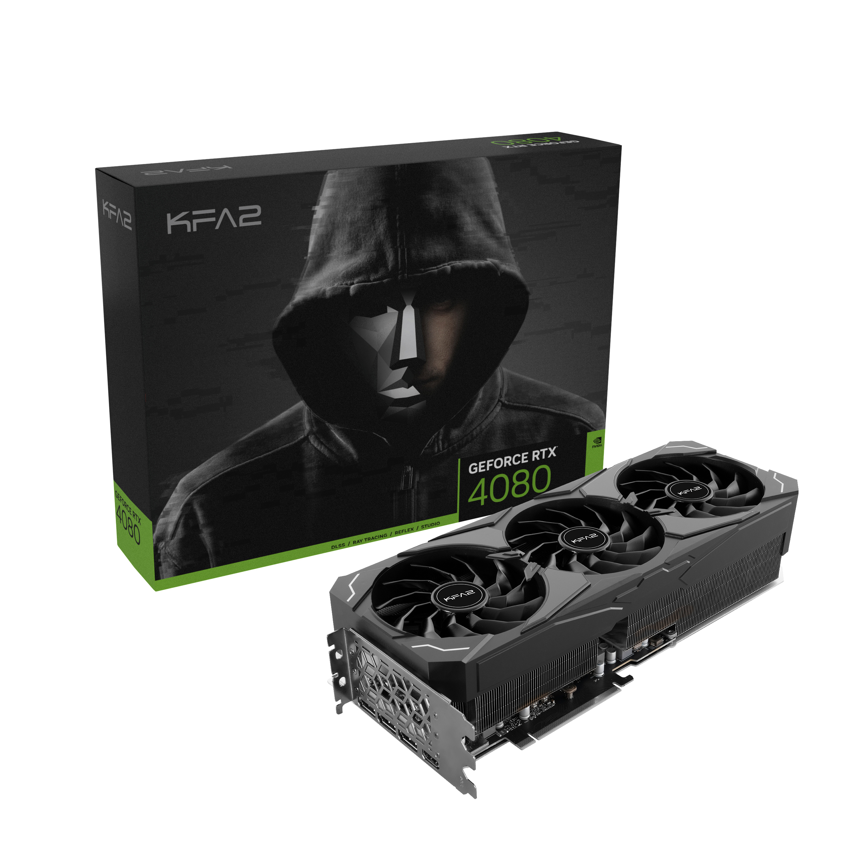 KFA2 GeForce RTX™ 4080 ST 1-Click OC 16GB GDDR6X 256-bit DP*3/HDMI DLSS 3 (48NZM6MD6LTK) (NVIDIA, PCI-E Grafikkarte)