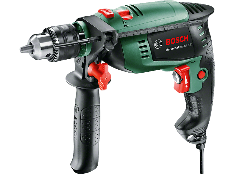 BOSCH UniversalImpact 650 Ütvefúrógép kofferben (0603131200)