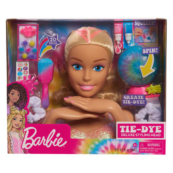 JUST PLAY BARBIE DELUXE STYLING HEAD - BLONDES HAAR Spielzeugstylingkopf Mehrfarbig