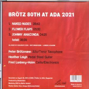 Peter Brötzmann, Heather Leigh, Fred Lonberg-Holm - Naked Nudes  - (CD)