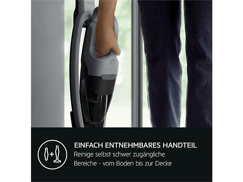 AEG ANIMAL 5000 (AS52AB21UG) Stielsauger, Akkubetrieb, 130 Watt