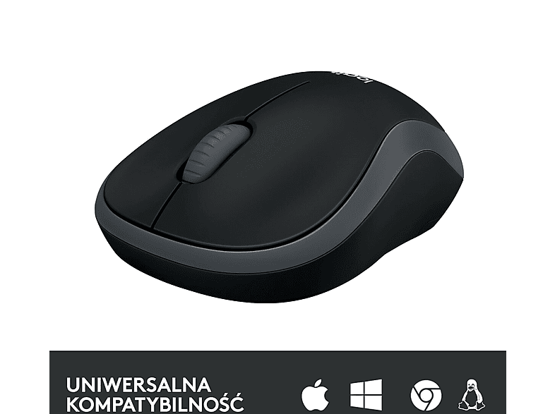 Mysz LOGITECH M185 Szary – zdjęcie 2
