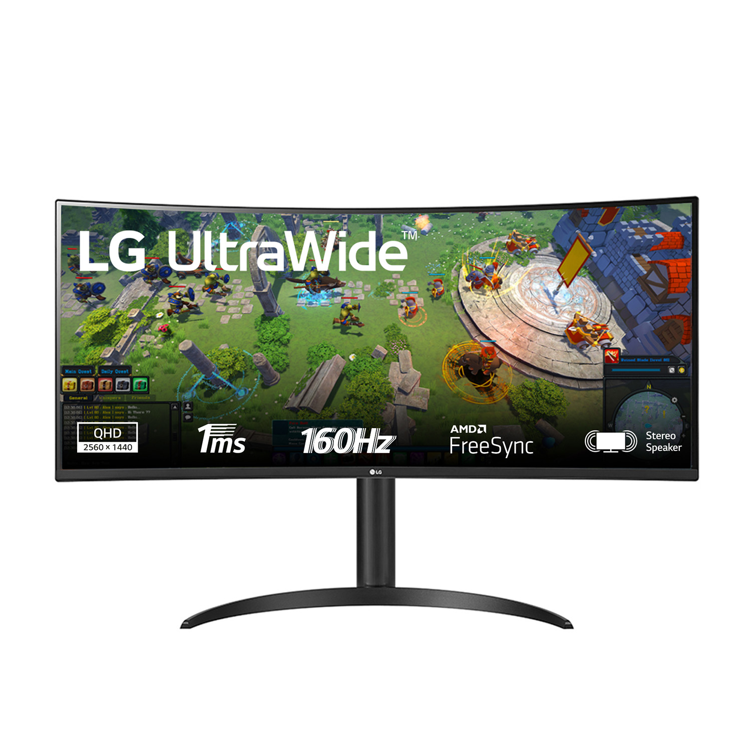 LG 34Wp65Cp Monitor, 34 pollici, Wqhd, 3440 x 1440 Pixel