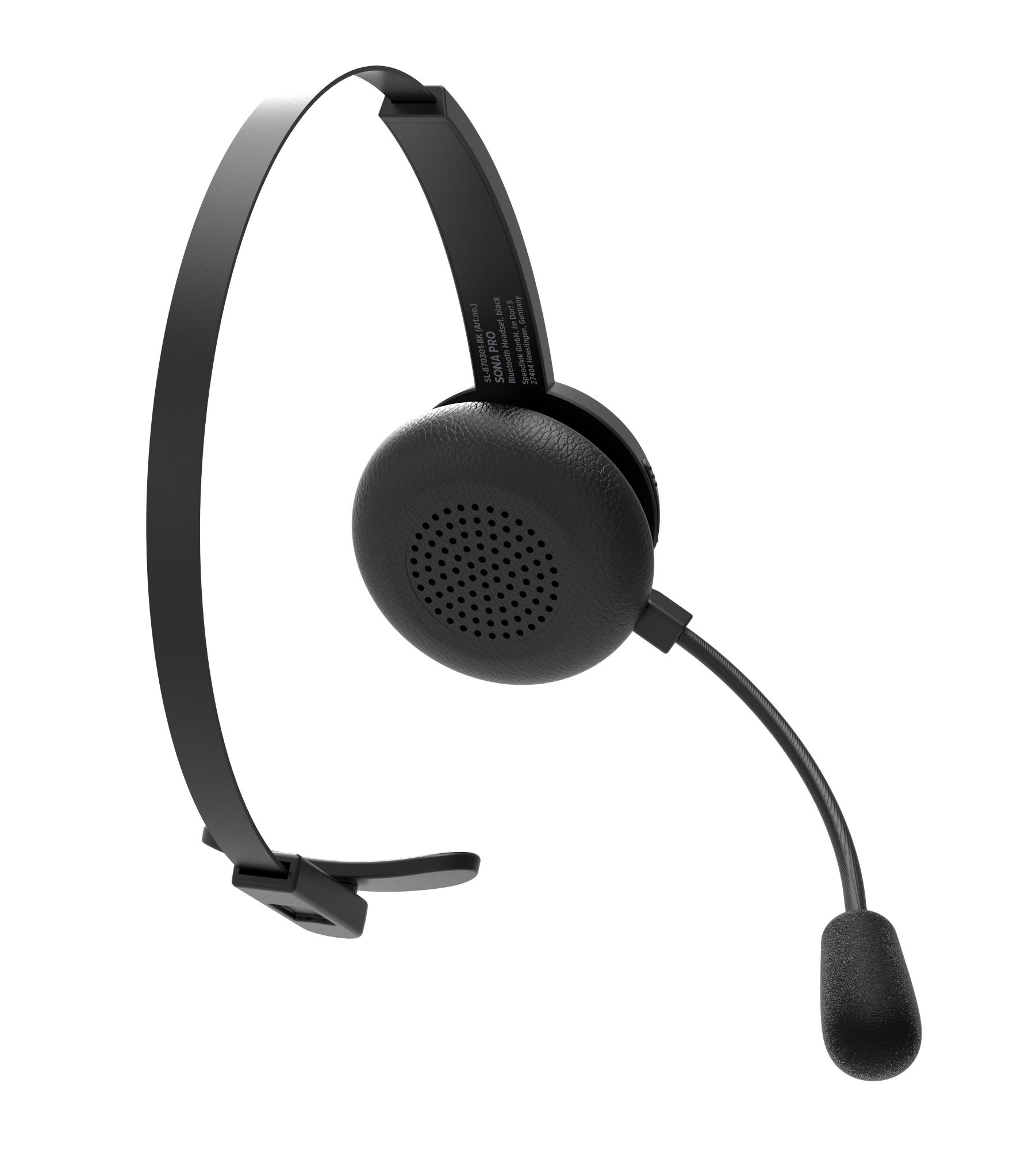SPEEDLINK SONA PRO, On-ear Headset Bluetooth Schwarz