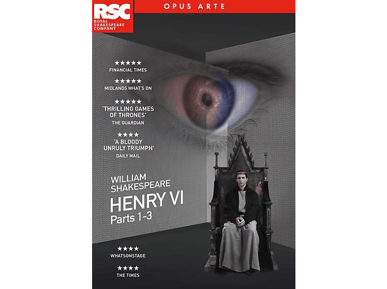Company VI - Royal SHAKESPEARE - 1-3 PARTS Shakespeare HENRY (DVD)
