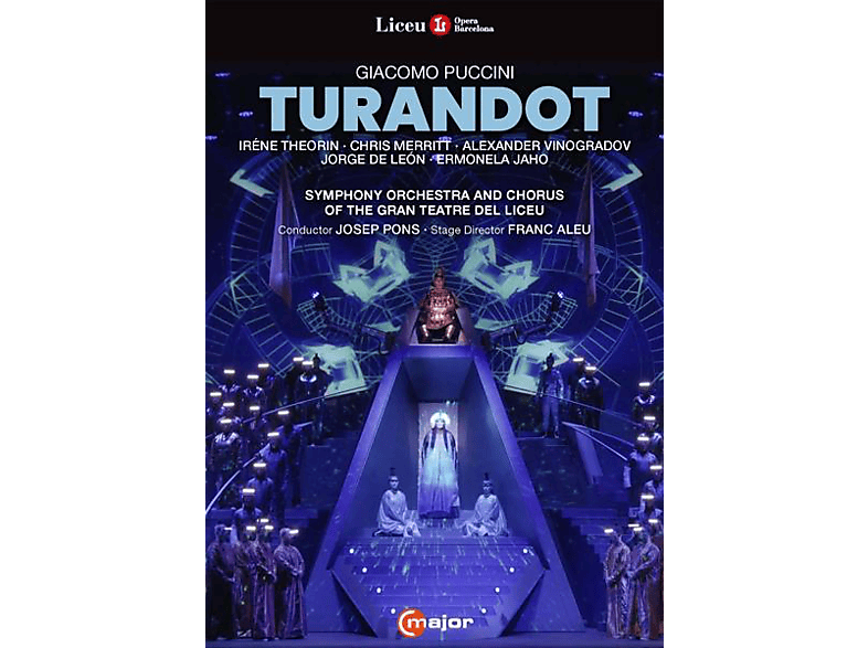 Liceu Gran Theorin/Merritt/Pons/SO - Turandot - (DVD) of Del Teatre