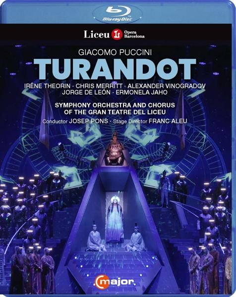 Liceu Theorin/Merritt/Pons/SO - of (Blu-ray) Teatre - Del Gran Turandot
