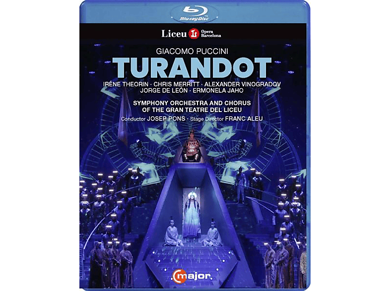 Theorin/Merritt/Pons/SO of Gran Teatre - Turandot Del Liceu (Blu-ray) 