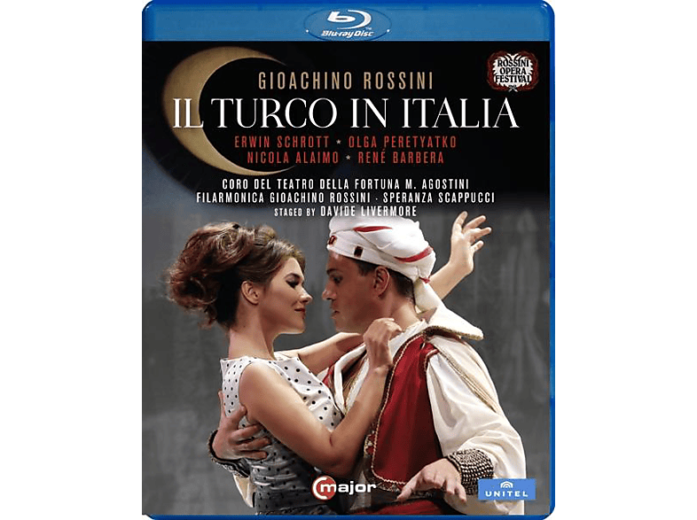 Schrott/Perityatko/Scappucci/Filarmonica Gioachin - Il turco in Italia  - (Blu-ray)