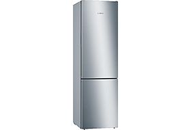 EXQUISIT KGC350-105-NF-040C inoxlook-az Kühl-Gefrierkombination (C, 162  kWh, 1930 mm hoch, Inox-Anthrazit) | SATURN