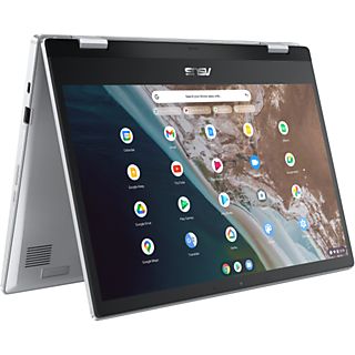 Portátil - ASUS Chromebook CX1400FKA-EC0078, 14" Full HD, Intel® Celeron N4500, 8GB RAM, 64GB eMMC, Intel® UHD, Chrome OS
